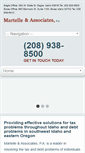 Mobile Screenshot of martellelaw.com